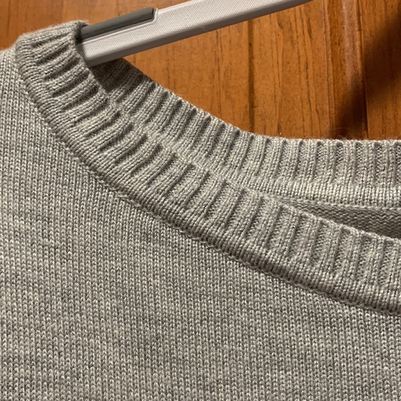 Talbots Petites MULTI-STRIPE SIDE-BUTTON
SWEATER  Size Large p - Picture 6 of 8